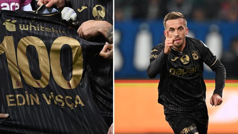 Edin Visca Süper Lig tarihine geçen golü attı!