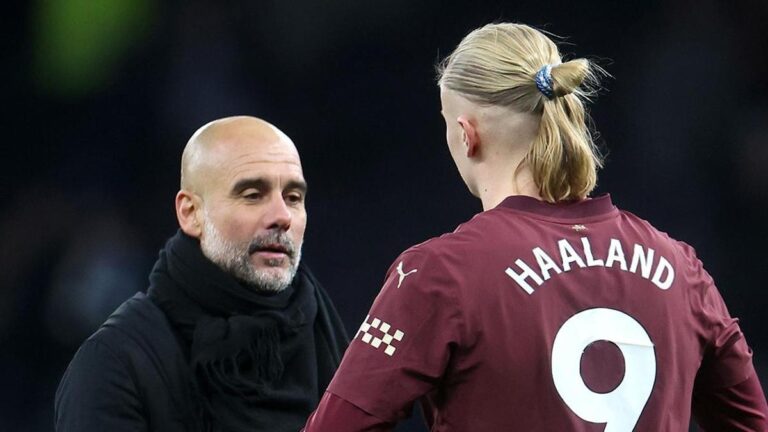 Son Dakika Spor Haberleri | Pep Guardiola duyurdu! Manchester City erbing haaland şoku