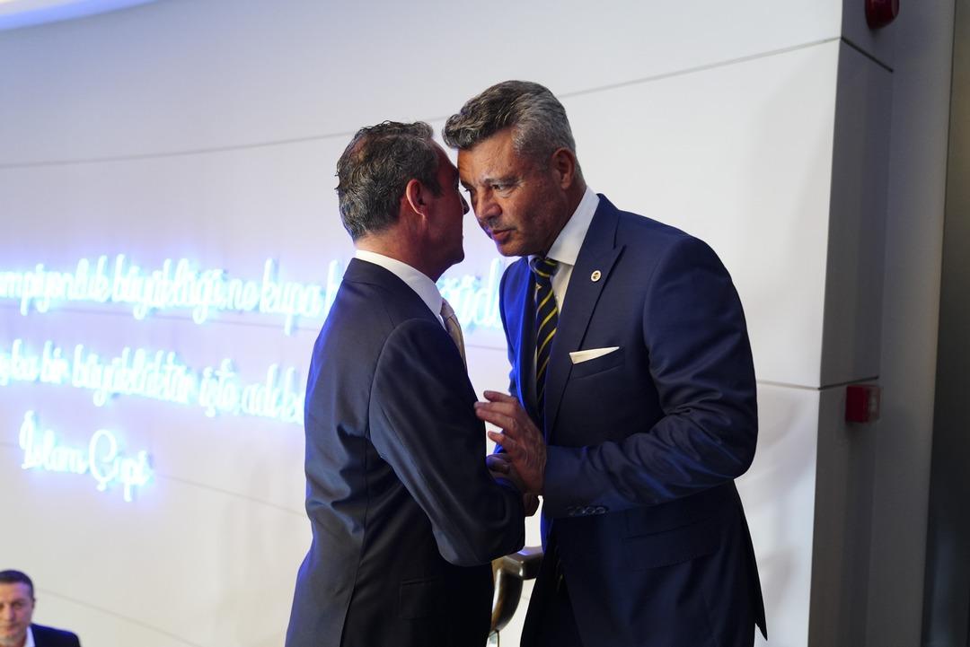 Fenerbahce Sadettin Saran'ın yeni başkanı Mazbataya'yı aldı! Ali Koç ve bu diyalog oldu ... Herkes o anları konuşuyor 3
